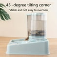 thumbnail image 4 of Automatic Cat Feeder Water Dispenser Set, 2 In 1 Tilted Automatic Pet Food And Water, 4 of 5