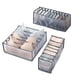 thumbnail image 2 of Organizador de ropa interior, caja de almacenamiento de sujetador, bragas, calcetines, armario, sistema de organización de Jeans, cajones, caja separadora, 2 of 4