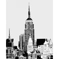 thumbnail image 2 of Maihara/Watt, Jeff/Boyce 26x32 White Modern Wood Framed Museum Art Print Titled - Vintage NY I, 2 of 4