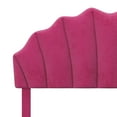 Elina Upholstered Full/Queen Headboard, Pink, by Hillsdale Living