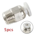 thumbnail image 2 of Lefu For Creality 3D PC4-M10 Male Pneumatic Tube Fitting Connector For CR-10/Ender-3, 2 of 8
