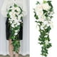 thumbnail image 3 of artificiales Flores de cascada, Ramo boho para vintage Decoración de la iglesia nupcial, 3 of 9