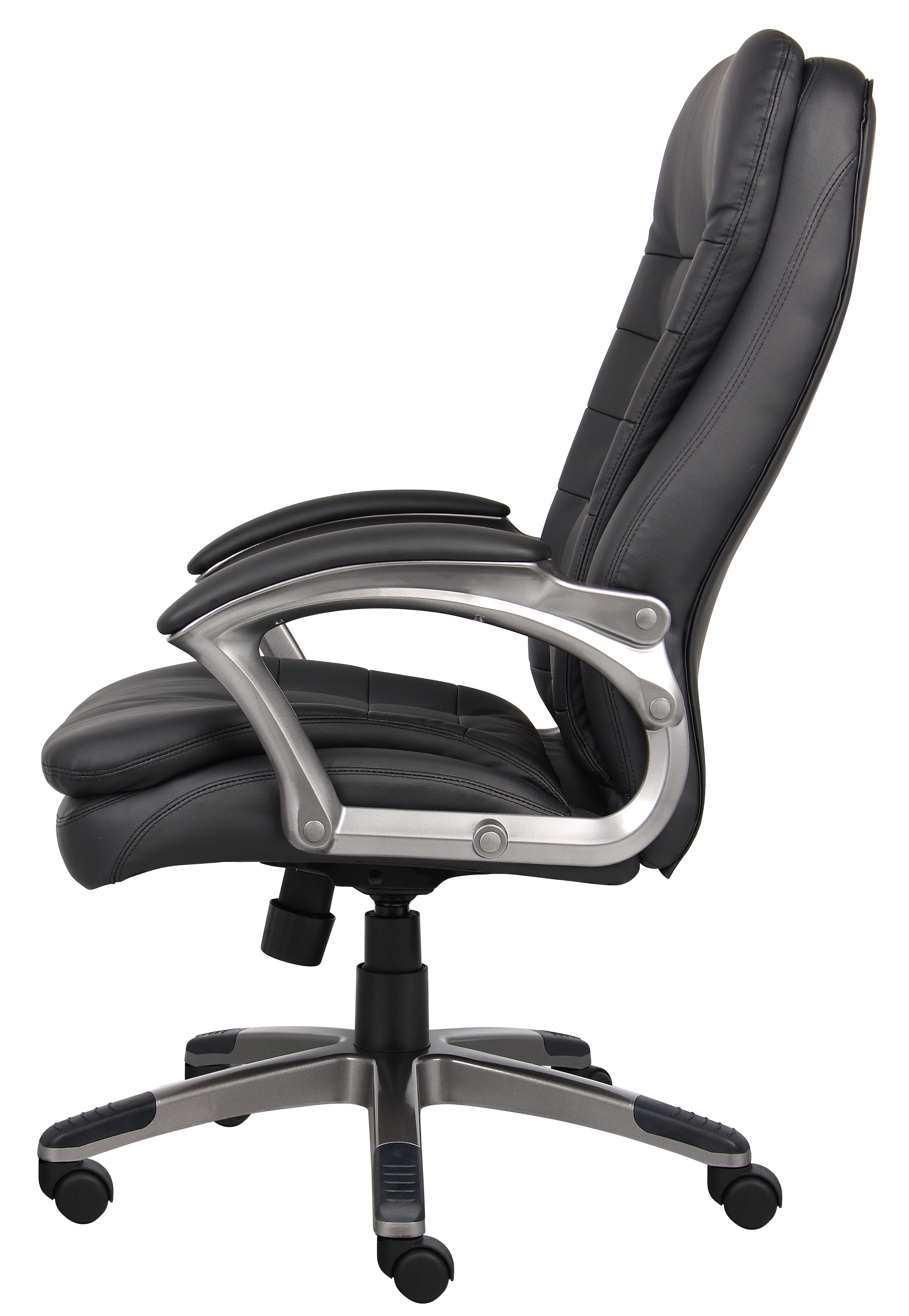 Boss Office Products Executive High Back Pillow Top Office Chair in Black - image 5 of 9