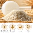 thumbnail image 5 of Aliver 2pcs Rice Water Shampoo Bar-Solid Shampoo Bar Soap Made with Rice Water-Balances Hair Ph and Nourishes Hair for All Hair,3.2 oz, 5 of 10