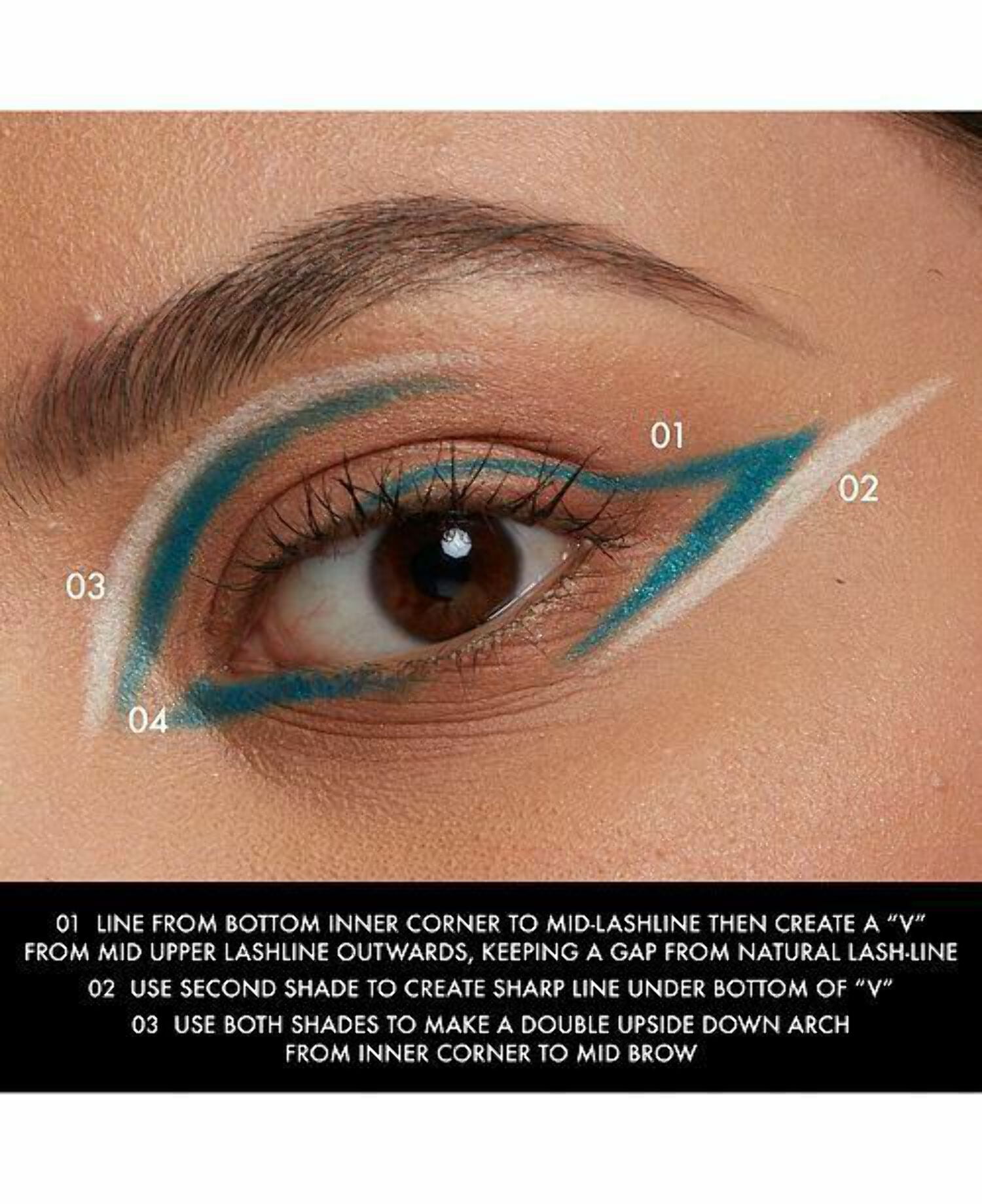NYX Slim Eye Pencil - Baby Blue, Dünner Augenstrich, Nicht An Tieren Getestet