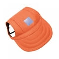 thumbnail image 1 of Pet Dog Hats Baseball Cap Sun Protection Sports Outdoor Sun Hats for Small Medium Dogs with Hole, 1 of 4