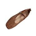 thumbnail image 2 of Gpaecead Women's Vintage Woven Mary Jane Flat Shoes Square Toe Breathable Mesh Slip On Adjustable Buckle Shoes For Summer, Brown, 2 of 8