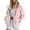 Pink, variant on Sexlip Women Hooded Waterproof Windbreaker Jacket Full Zip Long Sleeve Multi Zipper Pocket Loose Fit Outdoor Hiking Lightweight Rain Coat Black XXL