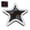 Red, variant on Car LED Interior Lights, Five-pointed Star Ambient Light for Windows, 5 Modes, Charging Through Type-c and Solar Energy, Car Decorations for Women Men