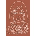 thumbnail image 2 of Randy Noble Fine Art 11x14 Gold Ornate Wood Framed with Double Matting Museum Art Print Titled - Outline 4, 2 of 4