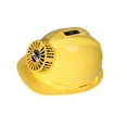 thumbnail image 1 of serony Construction Hard Hat with Fan Thickening Safety Helmet Multifunction Yellow, 1 of 9