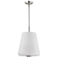 thumbnail image 7 of Nuvo Lighting 60/8228 Lune 3 Light 12" Wide Pendant - Nickel, 7 of 7
