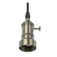 thumbnail image 3 of GE Vintage Style Gun Metal Pendant Fixture, 72-inches, 3 of 4