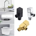 thumbnail image 4 of MYG Male Thread Square Triangle Angle Valve Faucet Bathroom Bidet Wall Mounted Tap, 4 of 5
