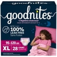 thumbnail image 1 of Goodnites Girls Nighttime Bedwetting Underwear, XL (95-120 lbs), 28 Count (Select for More), 1 of 11