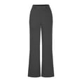 thumbnail image 6 of REALiKUN Womens Bootcut Dress Pants Business Casual Work Pants with Pockets High Waist Stretchy Trousers Office Slacks, 6 of 7