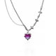 thumbnail image 5 of Collar de mujer con degradado morado dulce y fresco, collar de mujer con cadena de clavícula, 5 of 5