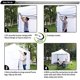 thumbnail image 5 of Pared lateral ABCCANOPY para toldo de 10 x 10 cm, blanco (solo 4 paredes), 5 of 7