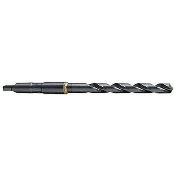 Chicago-Latrobe Taper Shank Drill,5/8,#2MT,Blk Oxide 53140