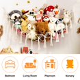 thumbnail image 4 of 1 estante de almacenamiento para animales de peluche, 4 of 4