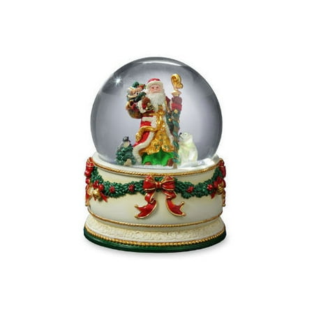 Holiday Treasures Christmas Journey Snow Globe Multi-Colored