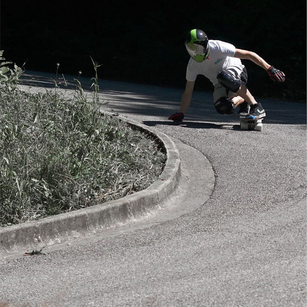 TSG - Pass Pro Full-face Helmet w/Two Visors | Performance Helmet for Downhill Skateboarding, Red