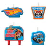 Hot Wheels Wild Racer Birthday Candle Set (Set of 4) - Party Supplies
