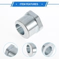 thumbnail image 4 of Unique Bargains 1 Pc Camber Caster Alignment Bushing Compatible for Ford F-350 Super Duty RWD 1999-2017, Durable Metal Silver Tone, 4 of 7