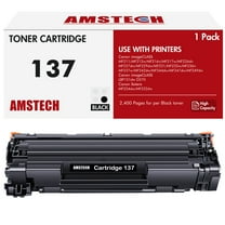 Amstech Cartridge 137 Black Toner Cartridge Compatible for Canon 137 CRG137 for ImageClass MF212w MF216n MF227dw MF229dw LBP151dw MF244dw MF232w MF247dw Printer 1-Pack
