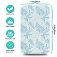 thumbnail image 5 of Extra Large 19.5x12in Coffee Drying Mat Super Absorbent Diatom Mud, Quick Drying, Stylish Flower Design, Coffee Mat Ideal Kitchen Counter Accessory, 5 of 7