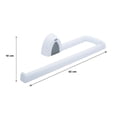 thumbnail image 2 of Toallero De Pared Mainstays Plástico Blanco, 2 of 4