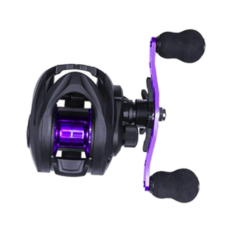 Classic Reels, 6.3:1 Saltwater 8kg Max Drag, Metal, Baitcaster for  Freshwater Saltwater Ice Fishing Sport right Hand