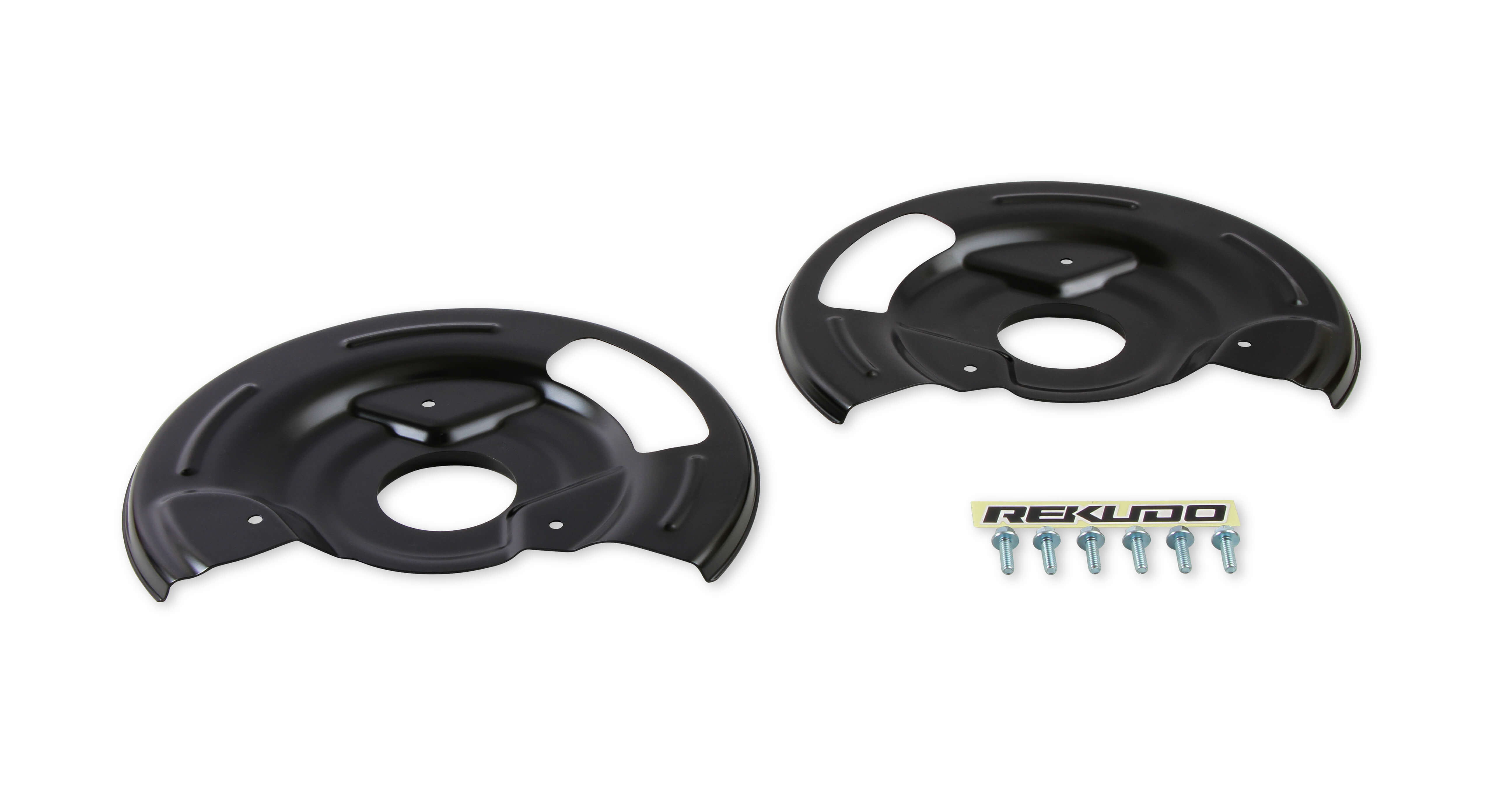 Lakewood RK400-17 Rekudo Disc Brake Dust Shield, Front Steel Black E-Coat Fits 11.75 in. Dia. Rotor