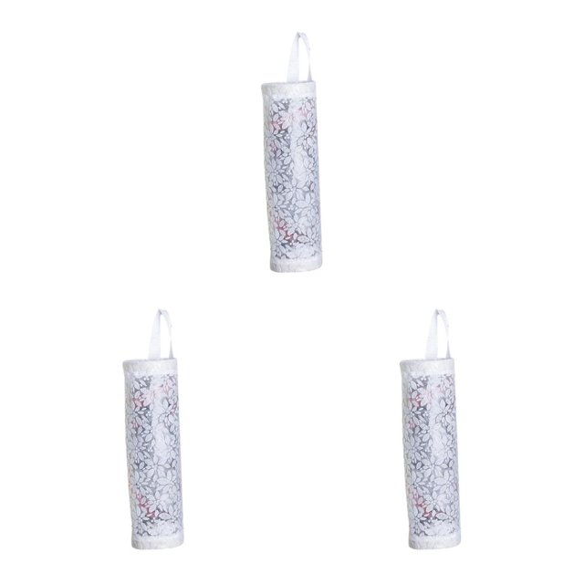 Kearding Dispensador de bolsas de comestibles Almacenamiento colgante Soporte inferior Organizador de basura Type4 NO4