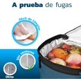 thumbnail image 3 of Lonchera Portátil para Adulto, Dos Pisos Aislamiento Térmico, Bolsa Hielera de Almuerzo para Hombre y Mujer con Asas, Correa Ajustable Para Hombro, Impermeable y Térmica (Azul Rey), 3 of 4
