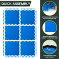 thumbnail image 3 of ProsourceFit Extra Thick Puzzle Exercise Mat 1", EVA Foam Interlocking Tiles, 3 of 8