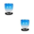 thumbnail image 4 of relayinert Vintage With Windshield Materials For Unisex Riders Easy To Clean Gradient Blue Black 2Set, 4 of 6
