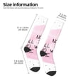 thumbnail image 2 of KLL Not All Those Who Wander Are Lost Print Cool Socks Men's Women's Crew Socks Funny Crazy Novelty Stockings, 2 of 6