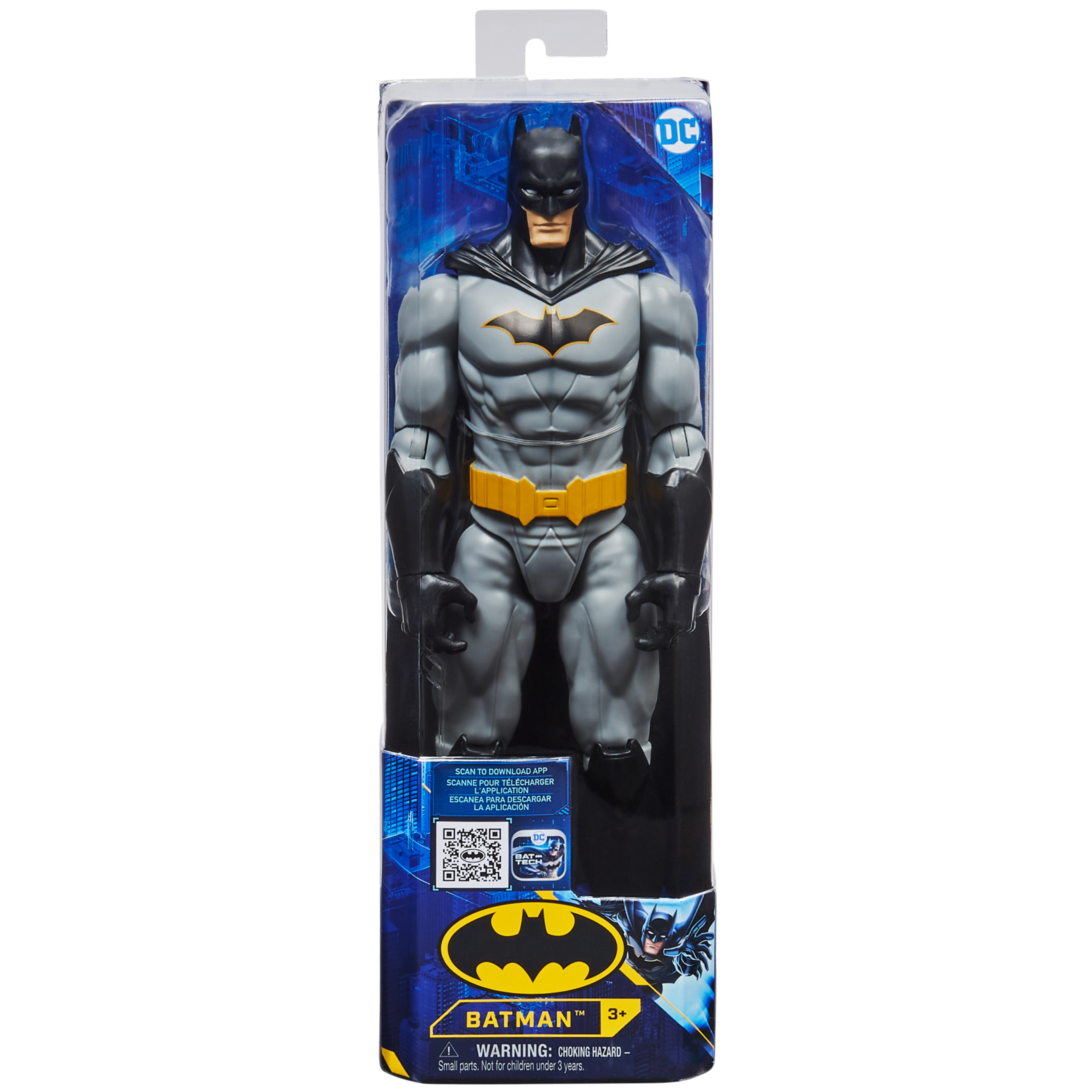 Batman 12-inch Rebirth Action Figure, Kids Toys for Boys Aged 3 and up - image 2 of 7