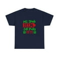 thumbnail image 2 of Unisex Heavy Christmas Cotton T-Shirt Will Trade Him For More Gifts, 2 of 10