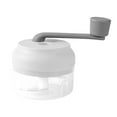 thumbnail image 1 of Manual Food Processor Vegetable Chopper, Mini Garlic Chopper Portable Handcrank Garlic Grinder Masher Onion Chopper, Manual Food Chopper Vegetable Cutter for Veggies, Ginger, Fruits, Nuts, Herbs, 1 of 8