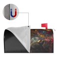 thumbnail image 2 of Yiaed Colorful Bull Western Man Print Mailbox Covers, Magnetic Mailbox Cover, Mail Box Covers for Garden Outdoor Decor Box Covers-21x18 in, 2 of 8