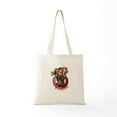 thumbnail image 5 of CafePress - Christmas Deck The Halls Dobies Tote Bag - Unisex Canvas Tote Bag, Beige, 1-Piece, 5 of 6