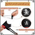 thumbnail image 2 of Set de sombrero y parche para ojos de pirata Legigo, 108 piezas, para fiesta, 2 of 7