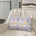 thumbnail image 5 of Honeii different patchwork Pattern Decorative Throw Pillow Case - Elevate Your Couch, Sofa, or Bed with Stylish Home Decor(No pillow core)-16"x24", 5 of 6
