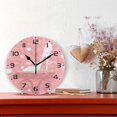 thumbnail image 2 of Dreamtimes High Heel Shoes Wall Clock, 10 Inch Silent Non Ticking Round Clock Oil Painting Clock Easy to Read Clock for Living Room Bedroom Bathroom Home Decor, 2 of 7
