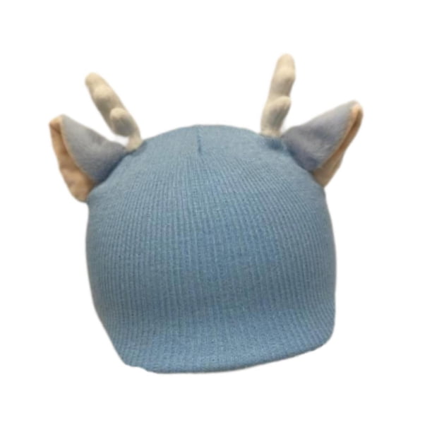 Funda para casco de esquí, accesorios para casco, decorativa, protectora, bonita, creativa, cálida y divertida. Orejas de reno azules