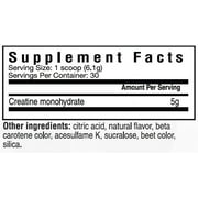 Cybergenics Creatine Monohydrate Powder, Pure Creatine, 5 grams Creatine per Serving, Supports Muscle Recovery, Improve Performance and Strength, Gluten Free, 6.45 oz, 30 Servings, Orange Flavor