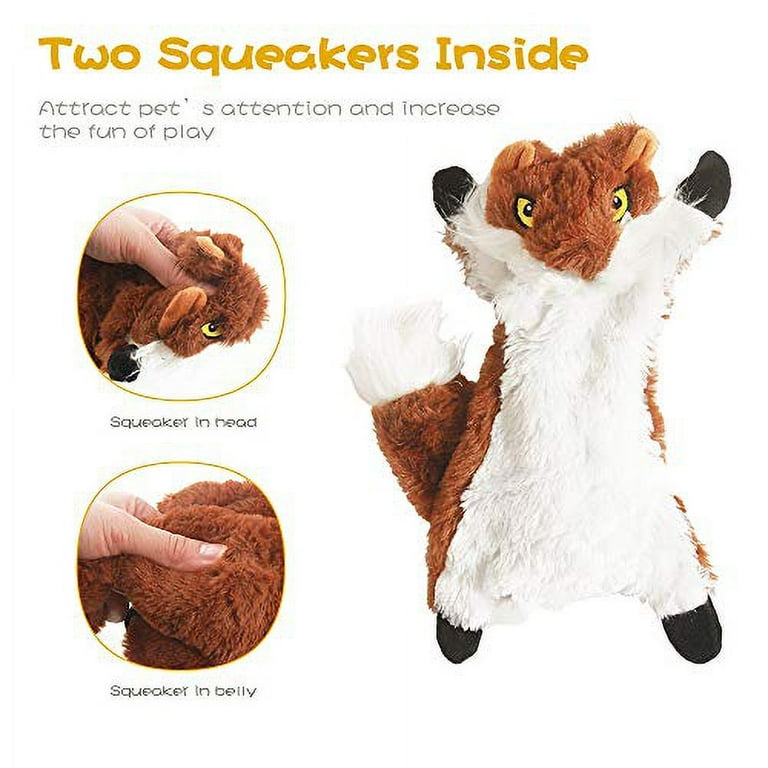 Dog toys without clearance squeakers