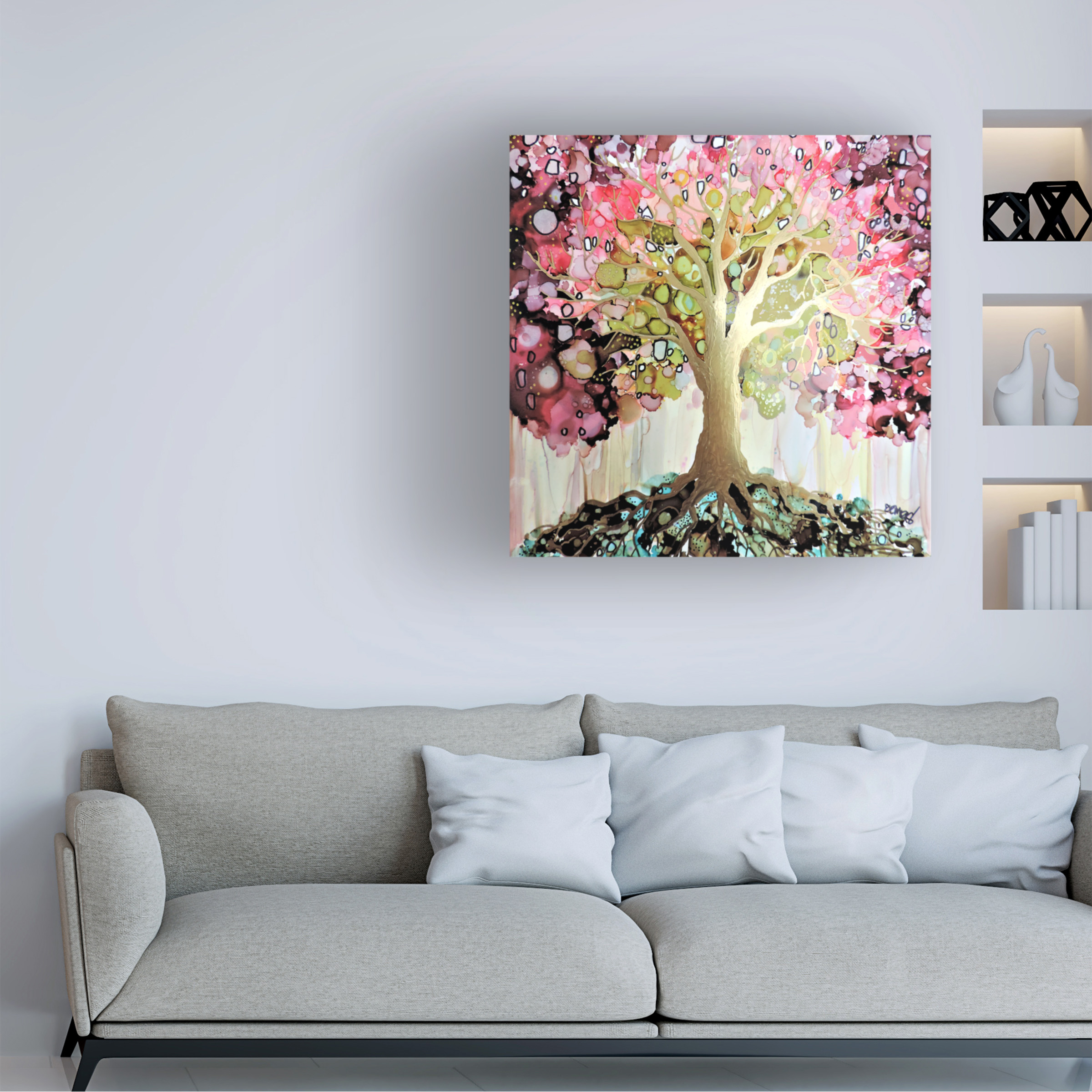 Sylvie Demers 'Entrez Dans La Lumiere' Canvas Art